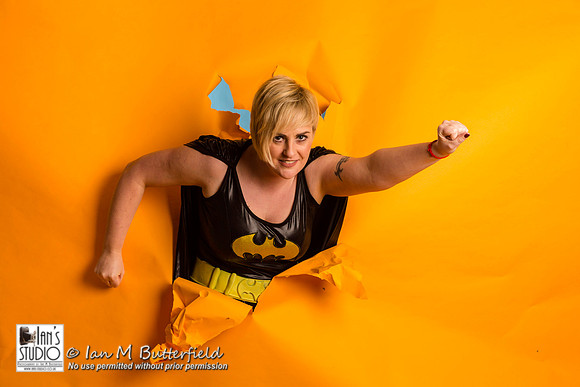 Marita Moore at Ian's Studio