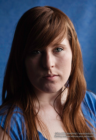Portrait of a model