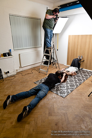 Hair Raising - Set up shot