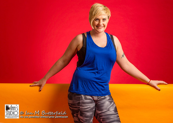 Marita Moore at Ian's Studio