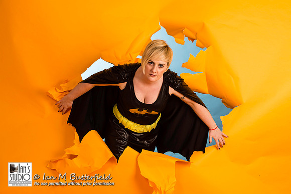 Marita Moore at Ian's Studio