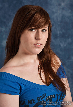 Portrait of a model