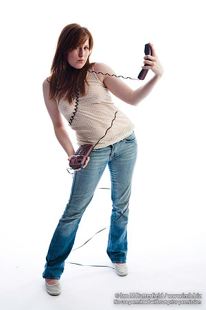 On the phone