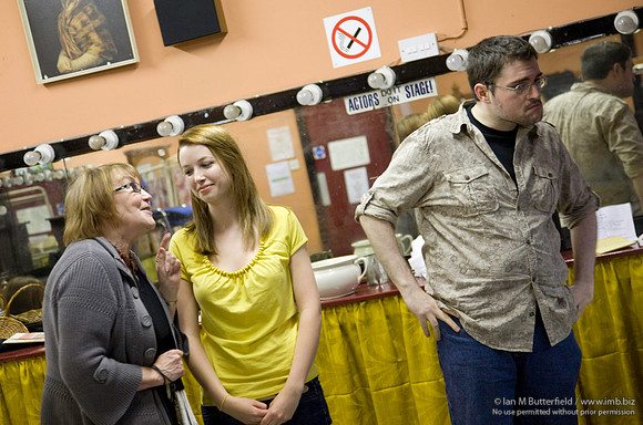 Stockport Garrick - She Stoops to Conquer - In rehearsal