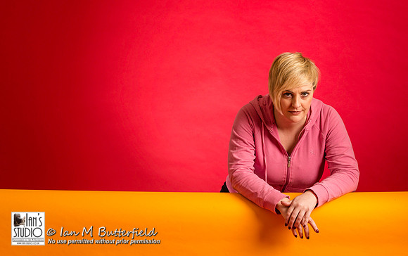 Marita Moore at Ian's Studio