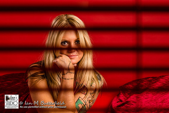 Lina Luxe at Ian's Studio
