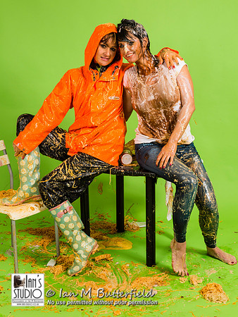 Messy Rainwear Test