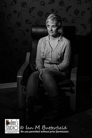 Model Marita at Ian's Studio