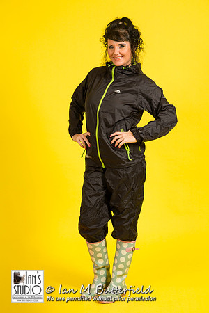 Messy Rainwear Test - Getting Ready