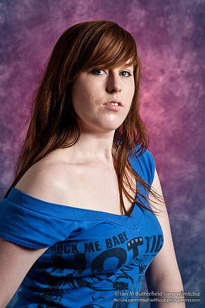 Portrait of a model