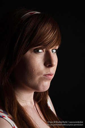 Portrait of a model