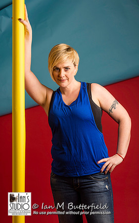 Marita Moore at Ian's Studio