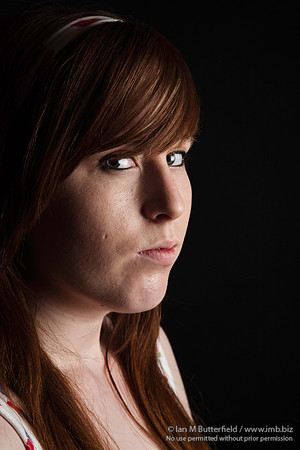 Portrait of a model