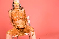 Je55 - Her first wet and messy shoot