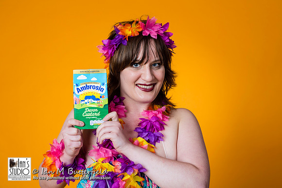 Ambrosia's first messy shoot