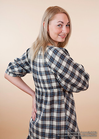 Portrait of an attractive blonde woman