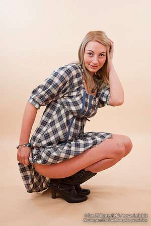 Portrait of an attractive blonde woman