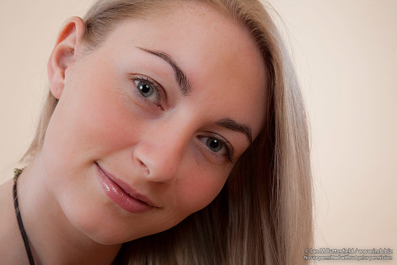 Portrait of an attractive blonde woman