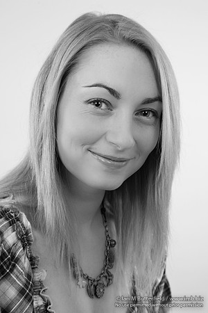 Portrait of an attractive blonde woman