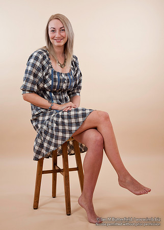 Portrait of an attractive blonde woman