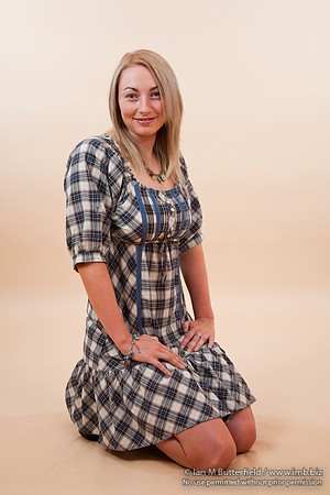 Portrait of an attractive blonde woman
