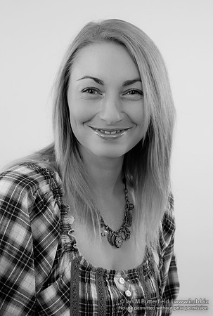 Portrait of an attractive blonde woman