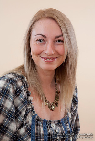 Portrait of an attractive blonde woman