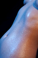 Wet-look glamour