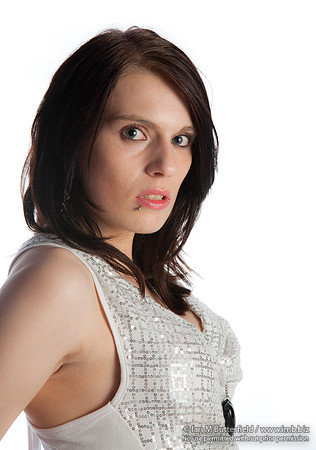 Model Kayleigh at Manchester strobist meet