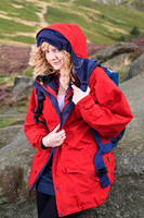 FB0902A-E05177 : Attractive blonde woman hill walking