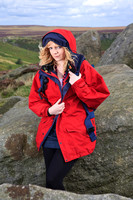 FB0902A-E05175 : Attractive blonde woman hill walking