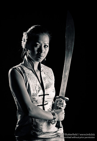 Portrait of a Chinese woman