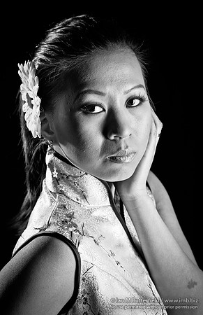 Portrait of a Chinese woman