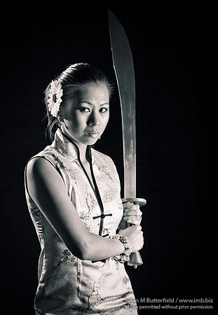 Portrait of a Chinese woman