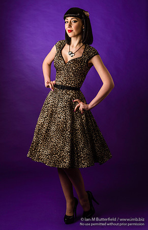 Full colour pin-up