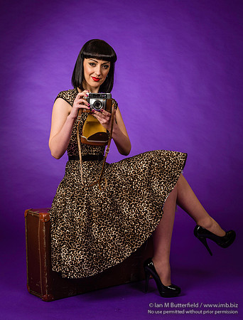Full colour pin-up