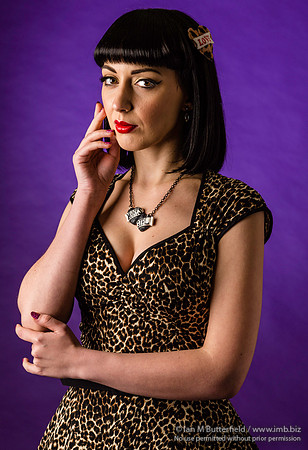 Full colour pin-up
