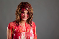 Model Maud as Carrie