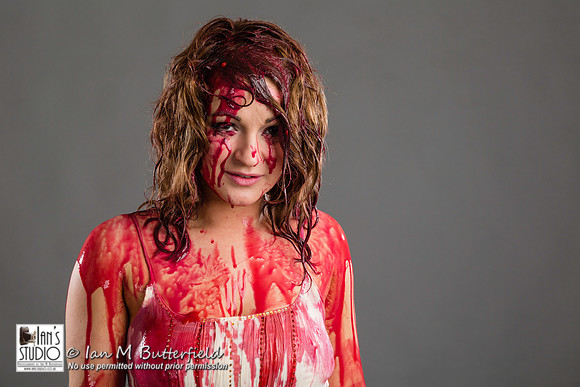 Model Maud as Carrie