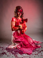Model Maud as Carrie