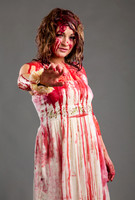 Model Maud as Carrie