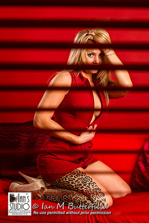 Lina Luxe at Ian's Studio
