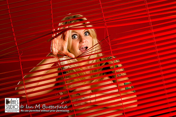 Lina Luxe at Ian's Studio