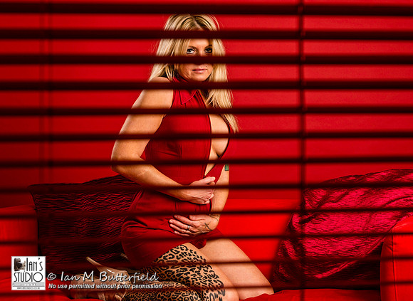 Lina Luxe at Ian's Studio