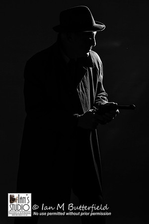 Graham at Film Noir Night
