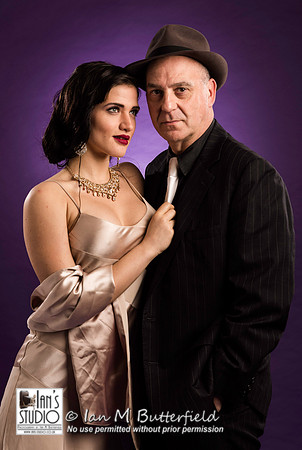 Graham and Maddy at Film Noir Night