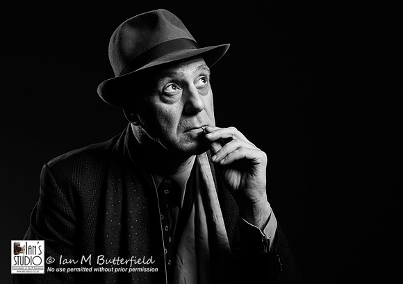 Graham at Film Noir Night