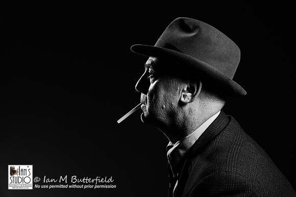 Graham at Film Noir Night