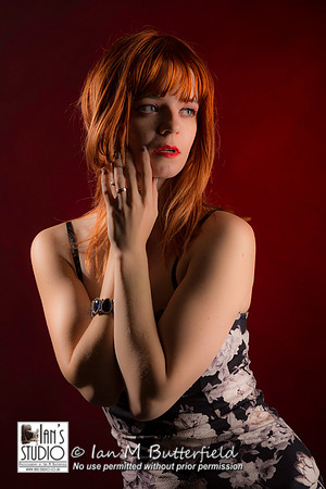Tann-Marie at Ian's Studio