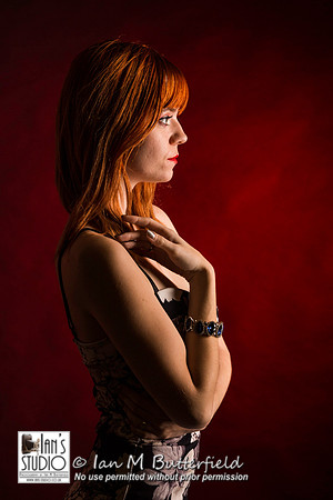 Tann-Marie at Ian's Studio